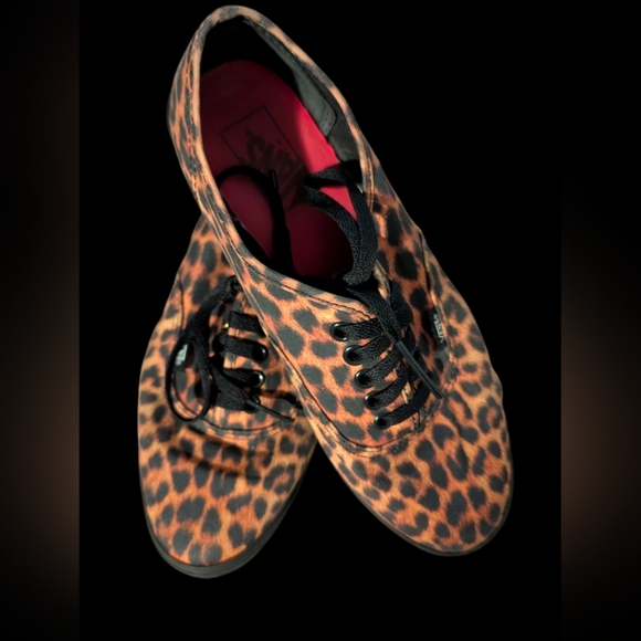 Vans Leopard Print Women's Sneakers- Read Description! - Picture 1 of 2